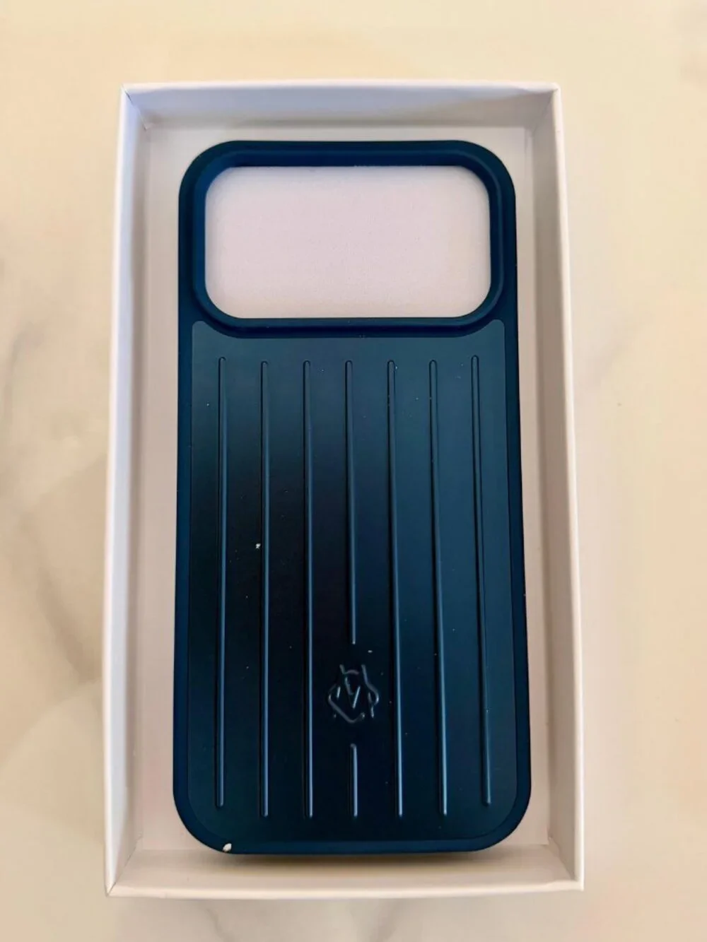 Rimowa Blue iPhone 17 Pro Max Phone Case